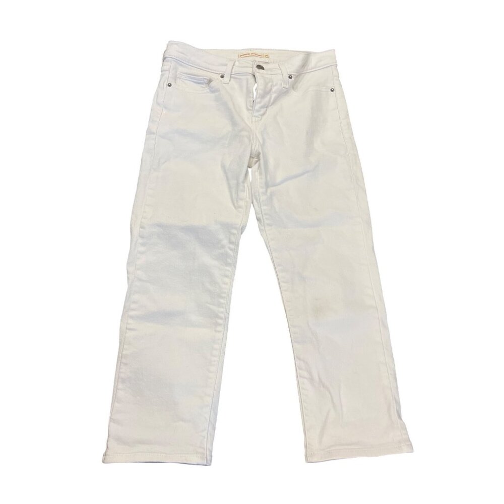 Levi's White Skinny Jeans Women's Size 26 Denim Pants Casual Wear